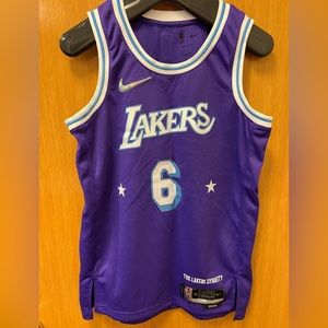 Lakers “The Lakers Dynasty” basketball jersey- Labron #6 jersey. Men’s Small.